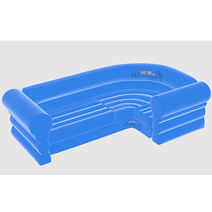 Custom make Inflatable Air Couch Coner Blow Up Sofa For Indoor/Outdoor And Living Room