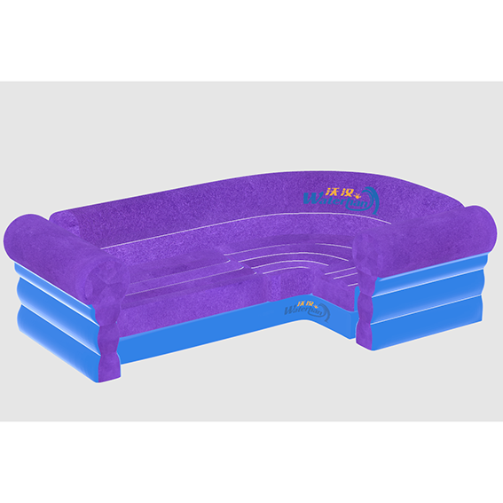 Customized Inflatable Flocking Armrest Sofa For Teens Room,Funny Indoor Outdoor And Living Room